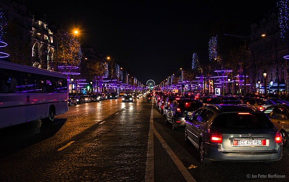 Førjulsstemning på Champs-Élysées