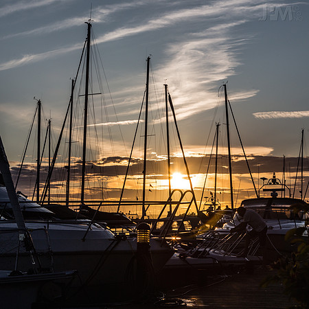 Juli-kveld, Tønsberg gjestehavn
