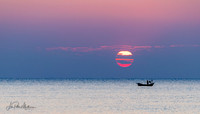 Morning fishing, Thailand