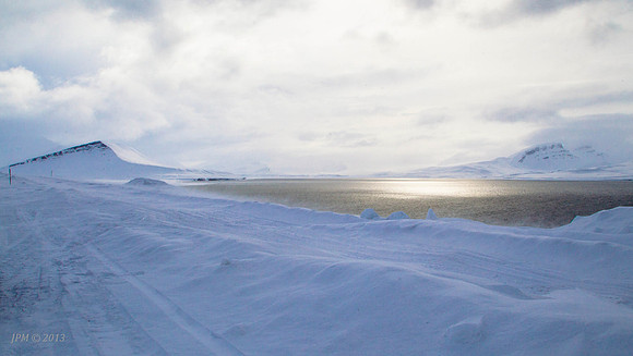 Ved Barentsburg, Svalbard