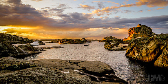 September Sunset II - Stauper, Vestfold