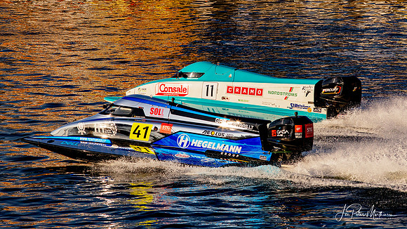 Edgaras Riabko (F2 Lithuania) og Bimba Sjöholm (Team Sjöholm)